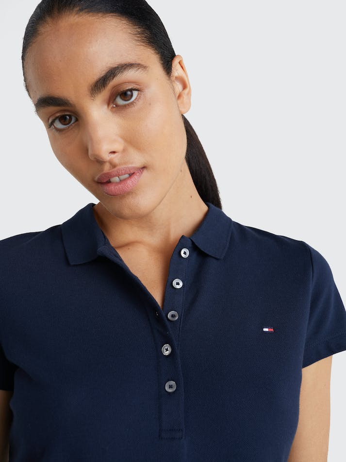 Tommy Hilfiger Women's Heritage Slim Fit Polo Shirt - 4 Colours