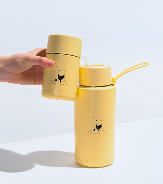 Frank Green Disney Ceramic Reusable Bottle with straw lid 34oz / 1L