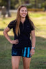 Mary G Ladies Fave 2.0 Shorts - Navy/Blue/Mint