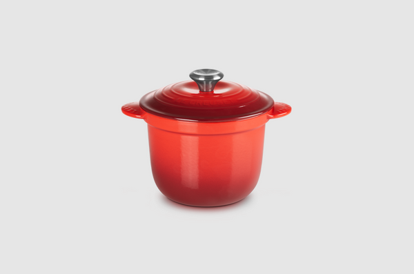 Le Creuset Cast Iron Cocotte Every with Stone inner Lid 18CM/2L - Cerise
