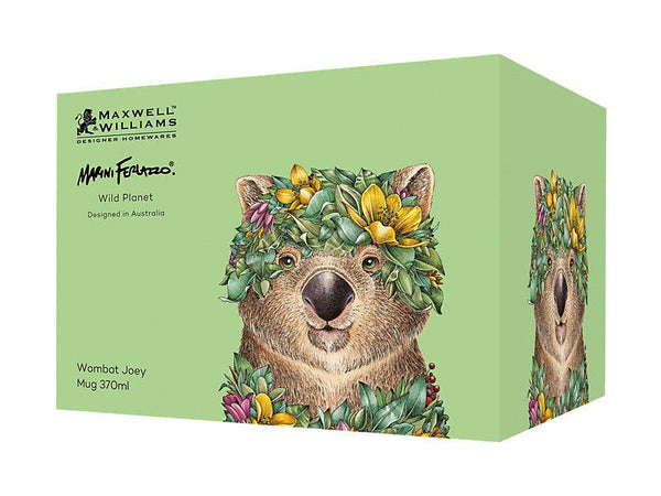 Maxwell & Williams Marini Ferlazzo Wild Planet Mug Wombat Joey Gift Boxed