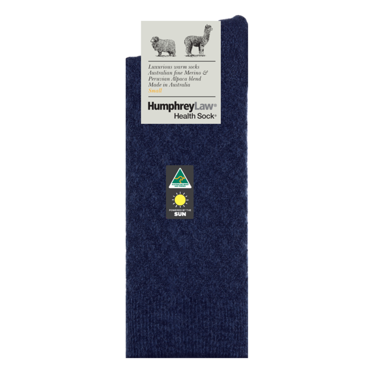 Humphrey Law Alpaca Quilted Health Sock - 6 Colours