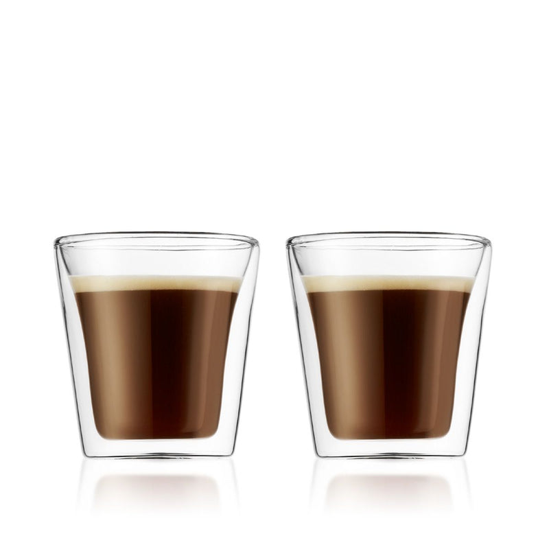 Bodum Canteen 2pc Double Wall Glasses - 100ml