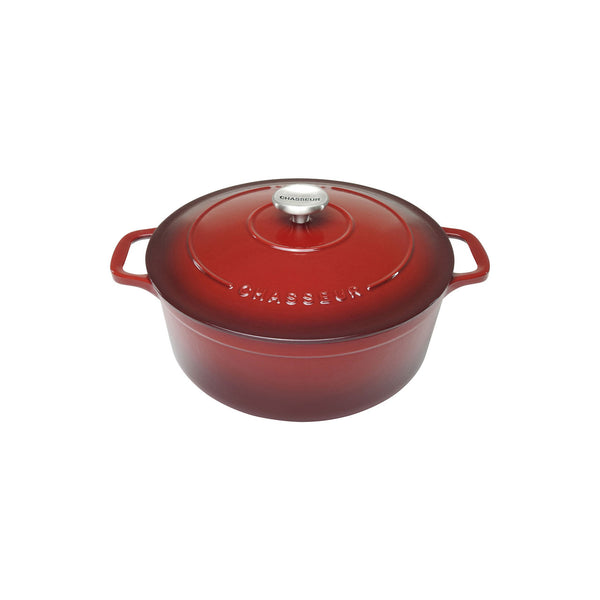 Chasseur Round French Oven Bordeaux - 28cm/6.1L