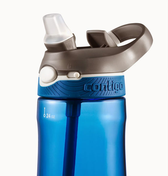 Contigo Autoseal Plastic Water Bottle, Assorted, 709-mL