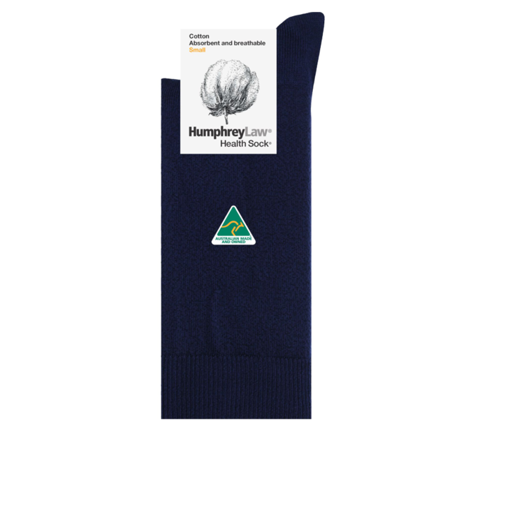 Humphrey Law Mercerised Cotton Health Sock - 5 Colours