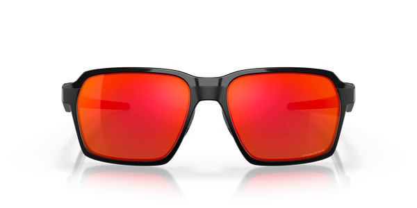 Oakley Parlay Sunglasses - Matte Black with Prizm Ruby Lenses