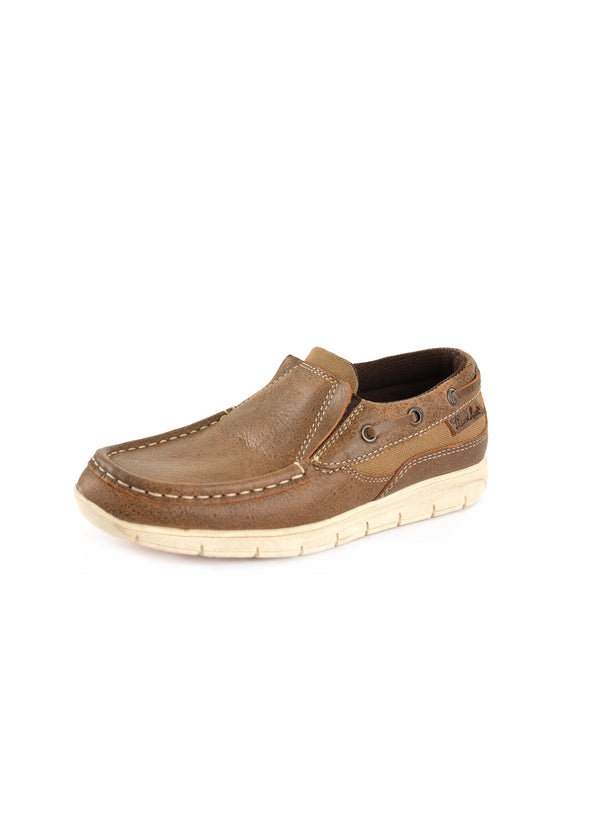 Thomas Cook Youth Luca Slip-On Shoe - Brown