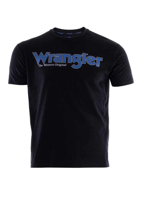 Wrangler Men's Ryder Logo Short Sleeve Tee - 5 Colours