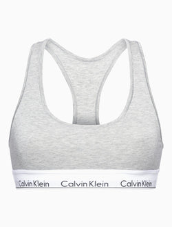 Calvin Klein Womens Grey Modern Cotton Bralette