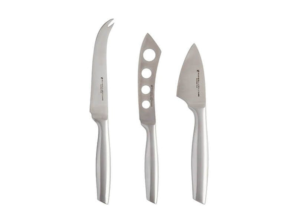 Maxwell & Williams Stanton Cheese Knife Set 3pc Stainless Steel Gift Boxed
