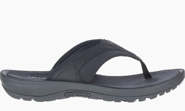 Merrell Men s Sandspur 2 Flip Sandal Black Assef s