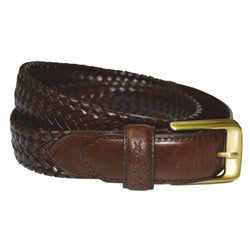 Thomas Cook Harry Leather Braided Belt