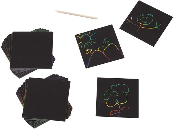 MELISSA AND DOUG SCRATCH ART RAINBOW MINI NOTES