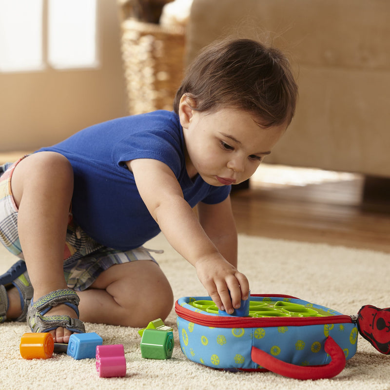 MELISSA AND DOUG TAKE-ALONG SHAPE SORTER