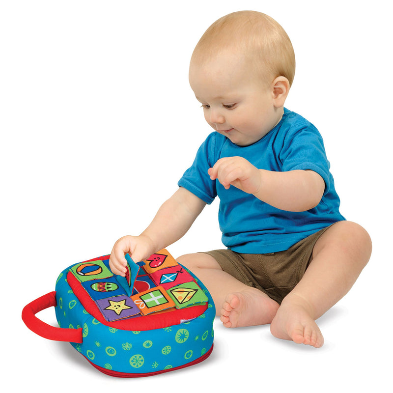 MELISSA AND DOUG TAKE-ALONG SHAPE SORTER