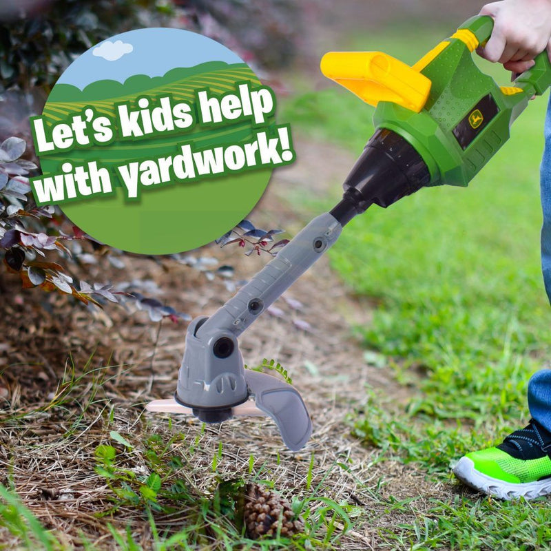 JOHN DEERE LIGHT UP WEED TRIMMER/ WHIPPER SNIPPER WITH SOUNDS