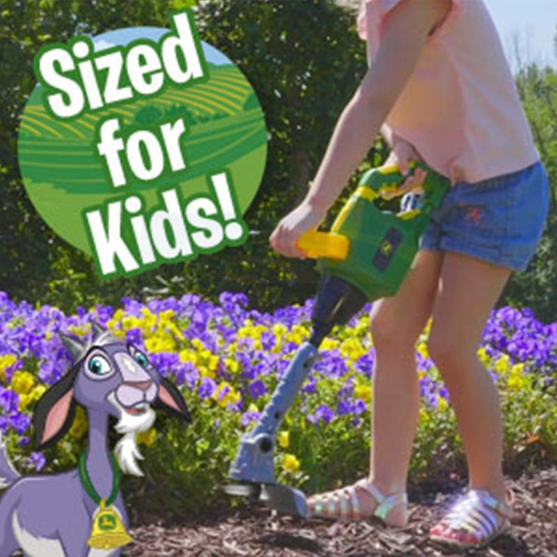 JOHN DEERE LIGHT UP WEED TRIMMER/ WHIPPER SNIPPER WITH SOUNDS