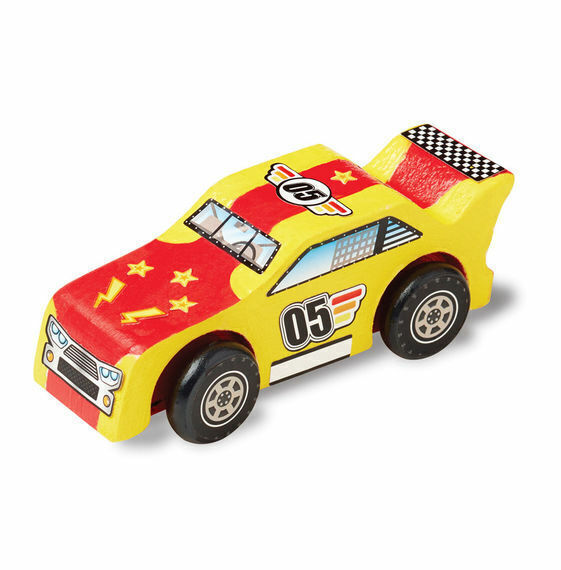 MELISSA & DOUG DECORATE YOUR OWN WOODEN RACE CAR