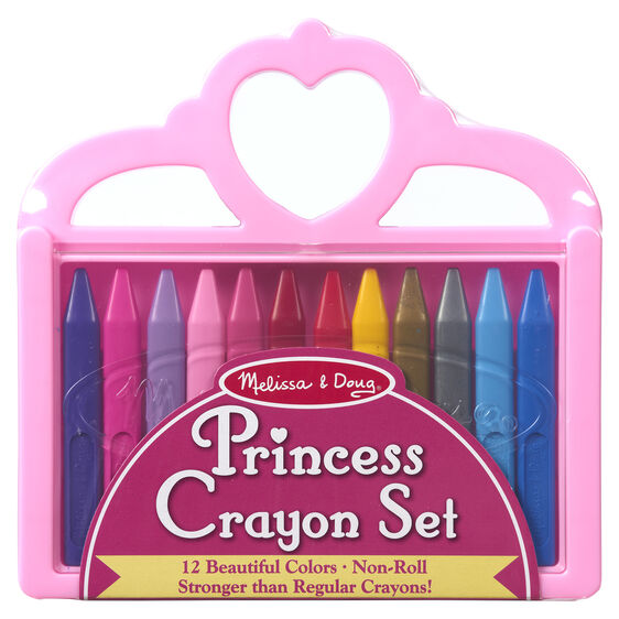 MELISSA AND DOUG CRAYON SET- PRINCESS