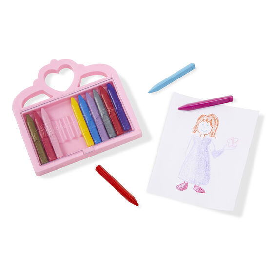 MELISSA AND DOUG CRAYON SET- PRINCESS