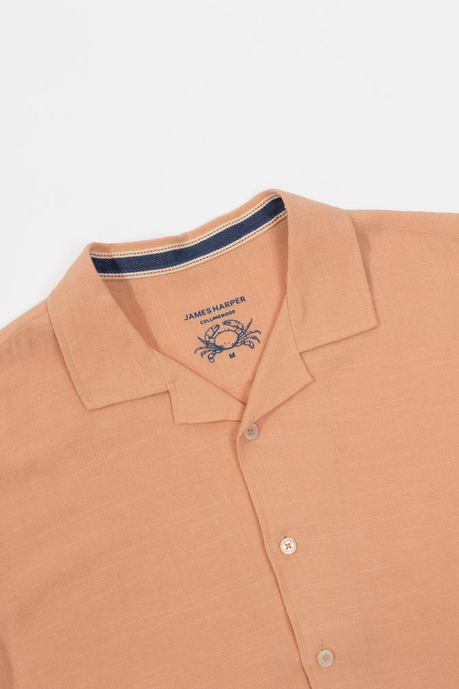 James Harper Camp Collar Shirt - 2 Colours