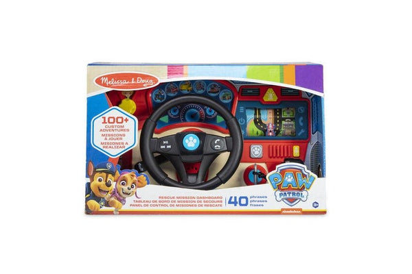 MELISSA AND DOUG PAW PATROL RESCUE- WOODEN DASHBOARD