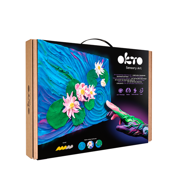 OKTO SENSORY ART CREATIVE WATER LILIES