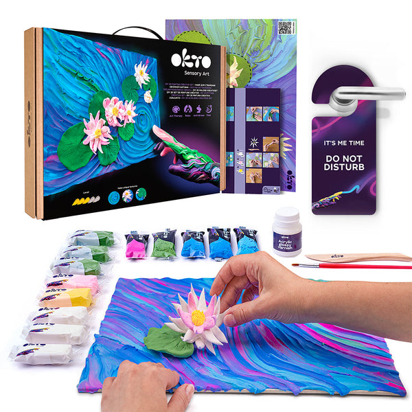 OKTO SENSORY ART CREATIVE WATER LILIES