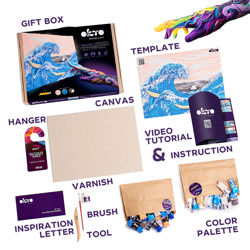 OKTO SENSORY ART CREATIVE BIG WAVE