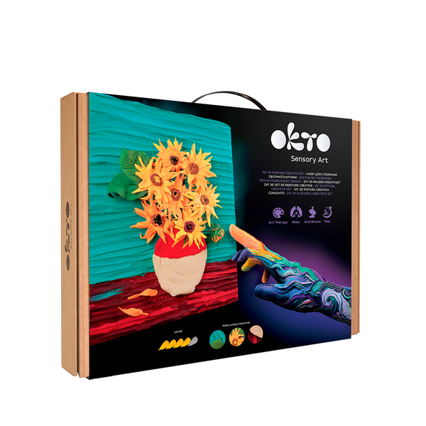 OKTO SENSORY ART CREATIVE SUNFLOWERS