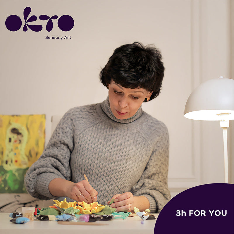 OKTO SENSORY ART CREATIVE SUNFLOWERS