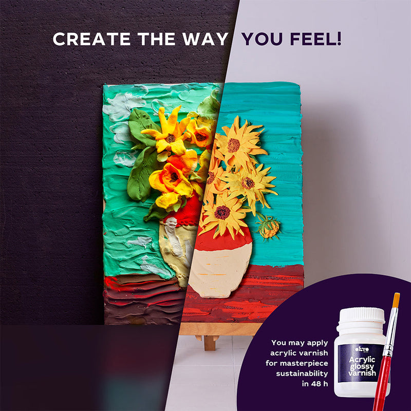 OKTO SENSORY ART CREATIVE SUNFLOWERS