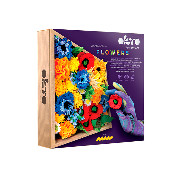 OKTO WOOD&CRAFT DIY FLOWERS