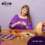 OKTO WOOD&CRAFT DIY FLOWERS
