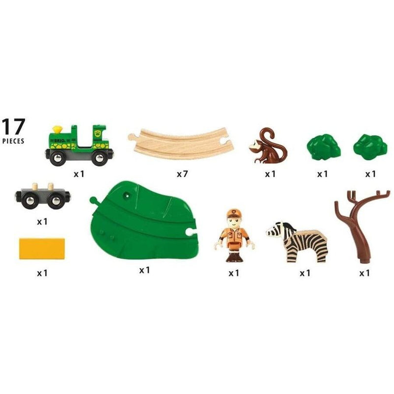 Brio Safari Railway Set