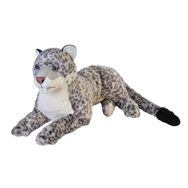WILD REPUBLIC- CUDDLEKINS JUMBO SNOW LEOPARD