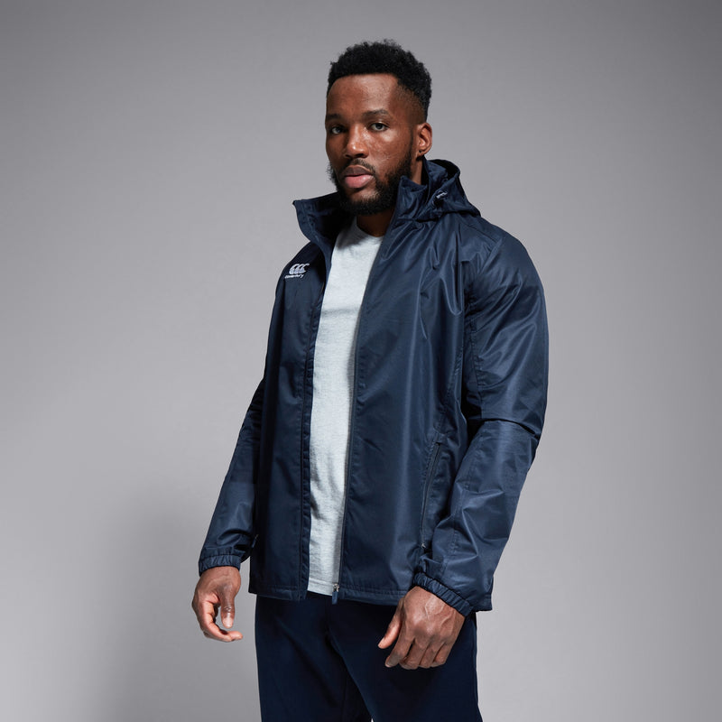 Canterbury Club Vaposhield Rain Jacket - Full Zip - Navy