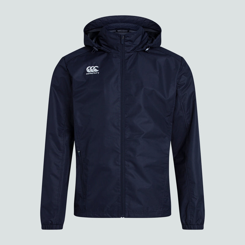 Canterbury Club Vaposhield Rain Jacket - Full Zip - Navy