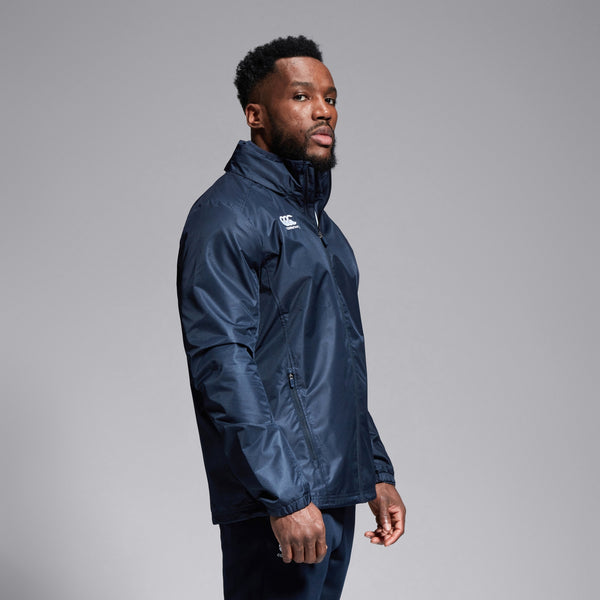 Canterbury Club Vaposhield Rain Jacket - Full Zip - Navy