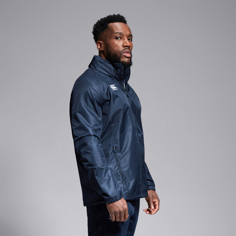 Canterbury Club Vaposhield Rain Jacket - Full Zip - Navy