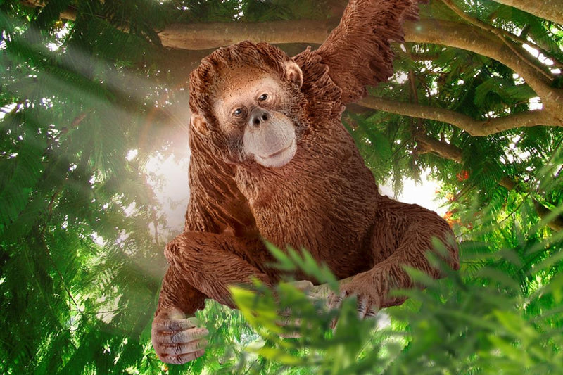 SCHLEICH ORANGUTAN FEMALE