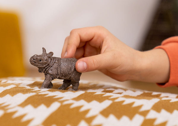 SCHLEICH INDIAN RHINOCEROS BABY