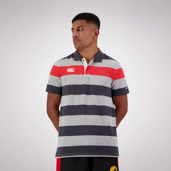 Canterbury Mens Engineered Stripe Polo- 2 colours