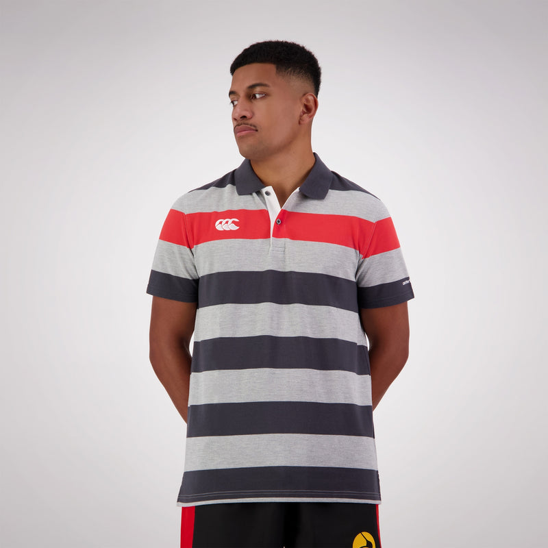 Canterbury Mens Engineered Stripe Polo- 2 colours