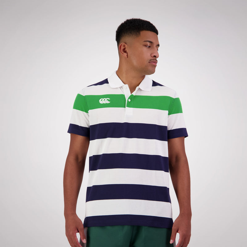 Canterbury Mens Engineered Stripe Polo- 2 colours