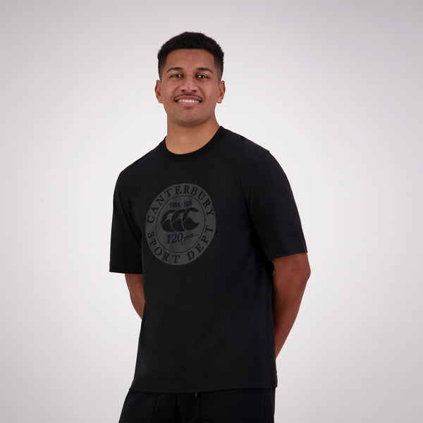 Canterbury Mens Sport Dept. Logo T-shirt Black