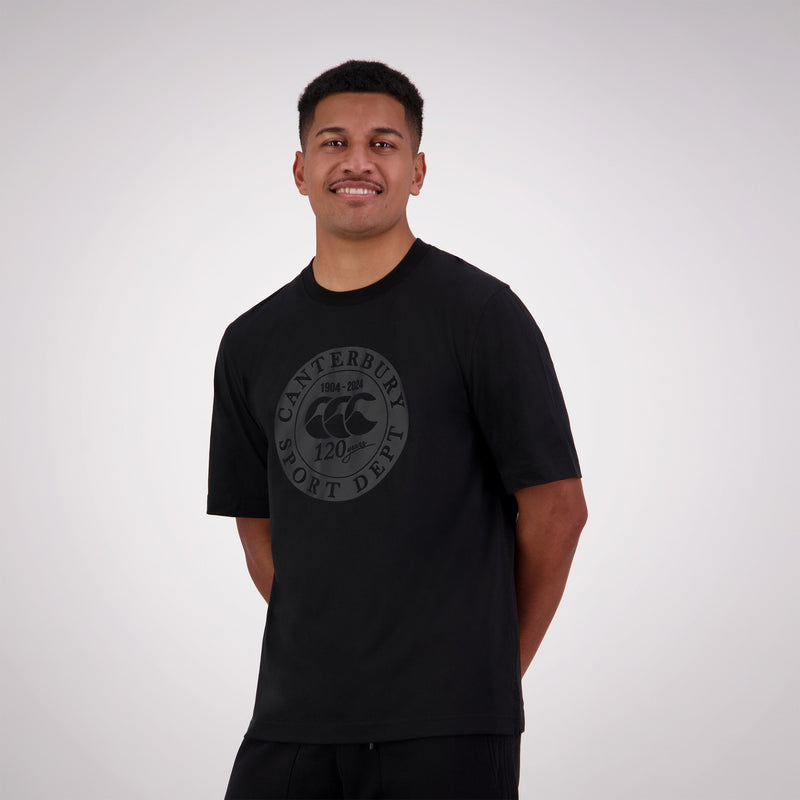 Canterbury Mens Sport Dept. Logo T-shirt Black