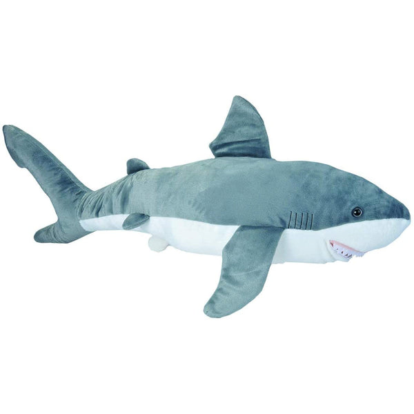 WILD REPUBLIC- CUDDLEKINS JUMBO GREAT WHITE SHARK