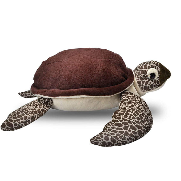 WILD REPUBLIC- CUDDLEKINS JUMBO GREEN SEA TURTLE